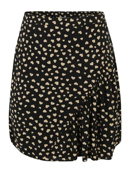 Guido Maria Kretschmer Curvy Sukňa 'Darja'  svetložltá / čierna