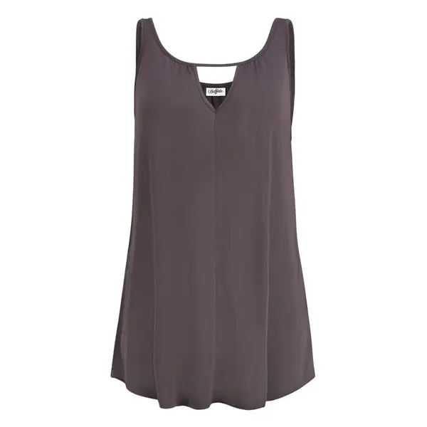 BUFFALO Top  antracitová