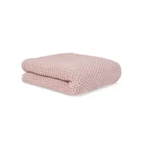 Bonjourbébé dětská pletená deka organická bavlna 70x90cm  Pink