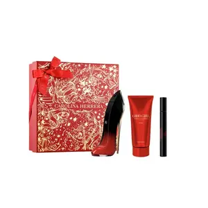 Carolina Herrera Very Good Girl Elixir  dárková sada (parfémová voda 80 ml + tělové mléko 100 ml + cestovní balení vůně)