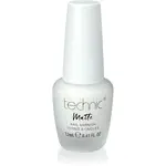 Technic Cosmetics Matte Nail Varnish dlhotrvajúci lak na nechty s matným efektom odtieň White 12 ml