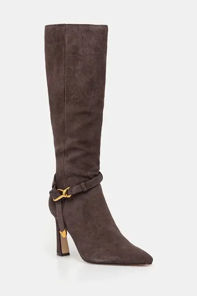 Semišové čižmy Steve Madden Sirrens