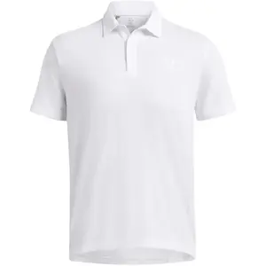 Under Armour ICON Pánske polo tričko, biela, veľkosť