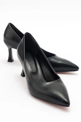 Dámské boty LuviShoes PEDRA černé s podpatkem