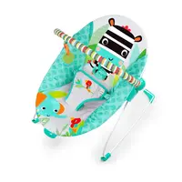 BRIGHT STARTS Lehátko vibrující Zig Zag Zebra 0m+, do 9 kg