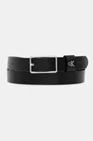 Kožený pásek Calvin Klein dámský, černá barva, LV04F7050G