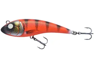 Savage gear wobler low glider jerk slow sinking red tiger - 14,5 cm 78 g