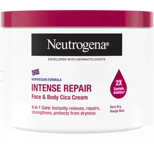 Neutrogena Intense Repair Cica pečující tělový krém pro suchou pokožku 400 ml