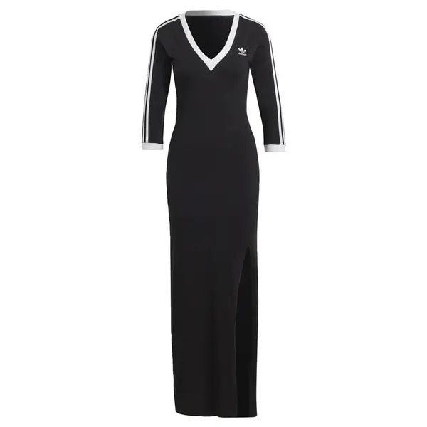 ADIDAS ORIGINALS Šaty 'Adicolor Classics'  čierna / biela