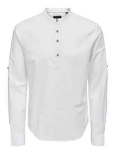 Only & Sons Košeľa 'Caiden'  biela