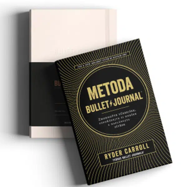 Balíček Metoda Bullet Journal + zápisník Leuchtturm1917 Edition2 - starorůžový - Carroll Ryder