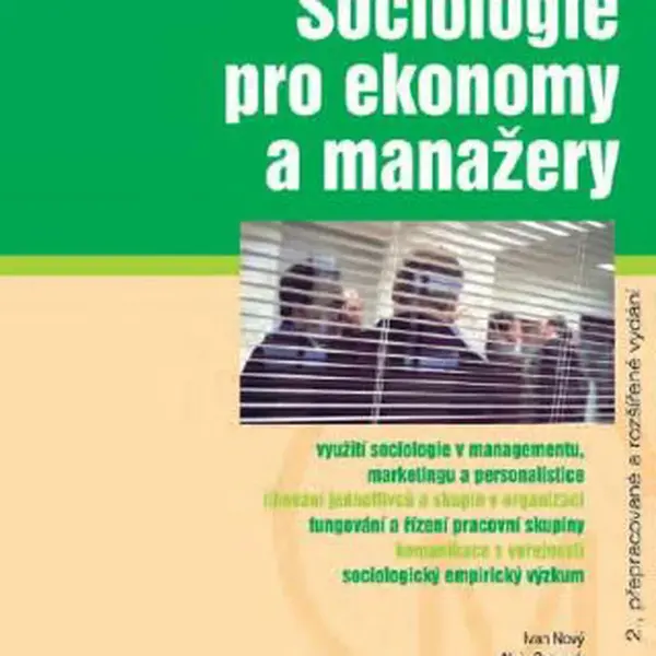 Sociologie pro ekonomy a manažery - Ivan Nový, Alois Surynek - e-kniha