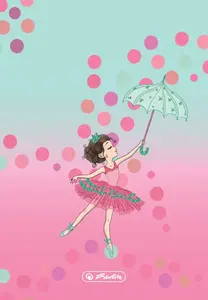 Desky na písmena A4 - Baletka