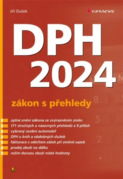 DPH 2024 - zákon s přehledy - Jiří Dušek - e-kniha
