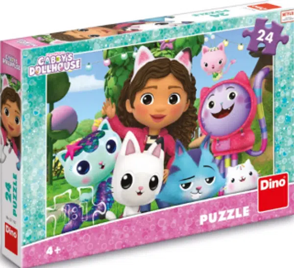 Puzzle Gábi na záhradě 24 dílků