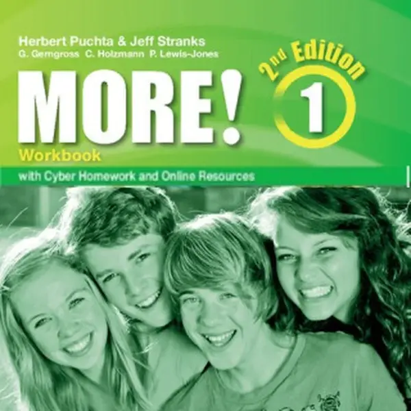 More! 1 2nd Edition Workbook with Cyber Homework and Online Resources - Herbert Puchta