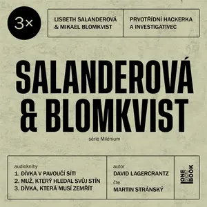 3x Salanderová & Blomkvist #2 - David Lagercrantz - audiokniha