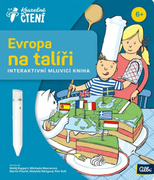 Kniha Evropa na talíři - Kouzelné čtení Albi
