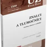 ÚZ 1538 Znalci a tlumočníci