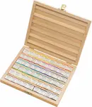 Sada akvarelových barev Umton 54ks v dřevěné kazetě