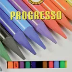Koh-i-noor pastelky PROGRESSO dlouhé sada 12 ks