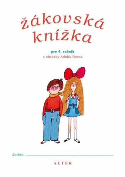 Žákovská knížka pro 4. ročník ZŠ - Adolf Born