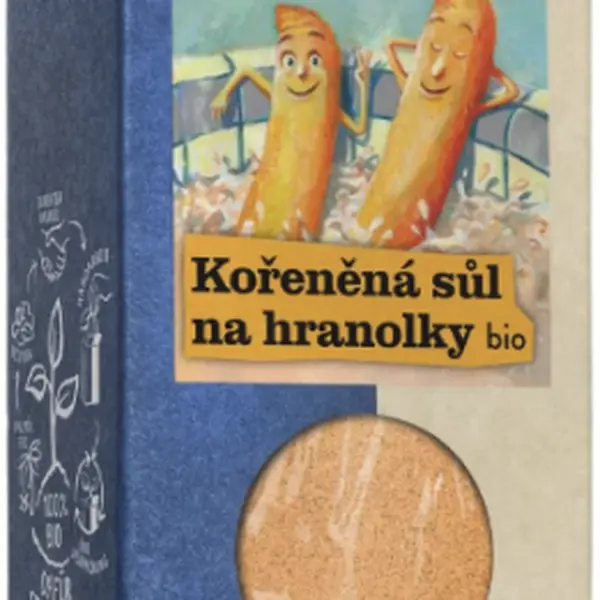 Kořeněná sůl na hranolky (koření, bio, 130 g)