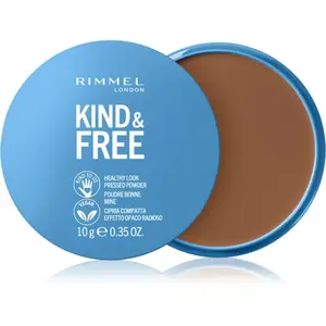 Rimmel Kind & Free Pressed Powder matující pudr odstín 50 Deep 10 g