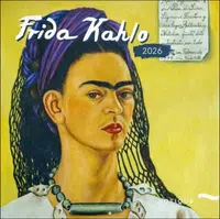 Nástěnný poznámkový kalendář Frida Kahlo 2026