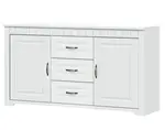 Široká komoda Atik, bílá