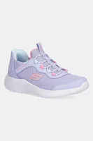 Dětské sneakers boty Skechers BOUNDER fialová barva, 303585L