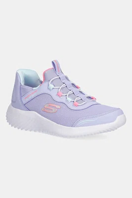 Dětské sneakers boty Skechers BOUNDER fialová barva, 303585L