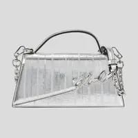 Kožená kabelka Karl Lagerfeld K/SIGNATURE