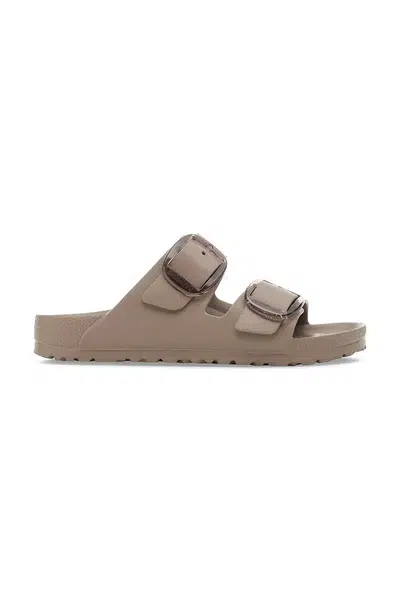 Pantofle Birkenstock Arizona Big Buckle EVA dámské, béžová barva, 1030389