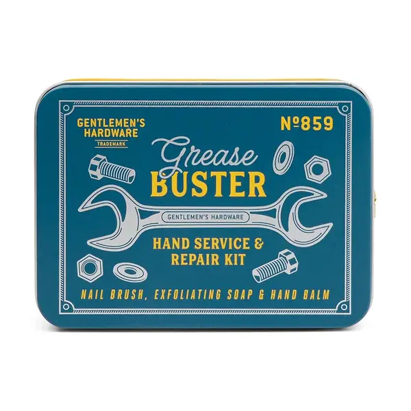 Sada pro péči o ruce Gentlemen's Hardware Grease Busters Hand Care Kit modrá barva