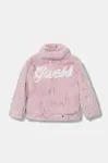 Dětská bunda Guess růžová barva, J5YL18 K8BV0