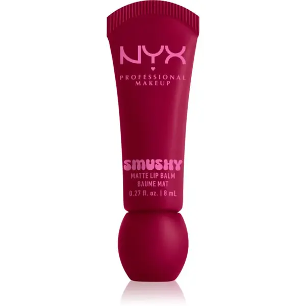 NYX Professional Makeup Smushy Matte Lip Balm balzám na rty s matným efektem odstín Squeeze N' Sizzle 8 ml