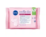 Nivea Rose Touch čisticí micelární ubrousky 35 ks