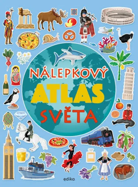 Nálepkový atlas světa - Ilaria Barsotti