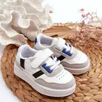 Boto Klasické dětské sportovní boty bílo-modré Marlin