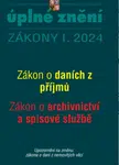 Aktualizace I/2 2024 O daních z příjmů, o archivnictví a spisové službě