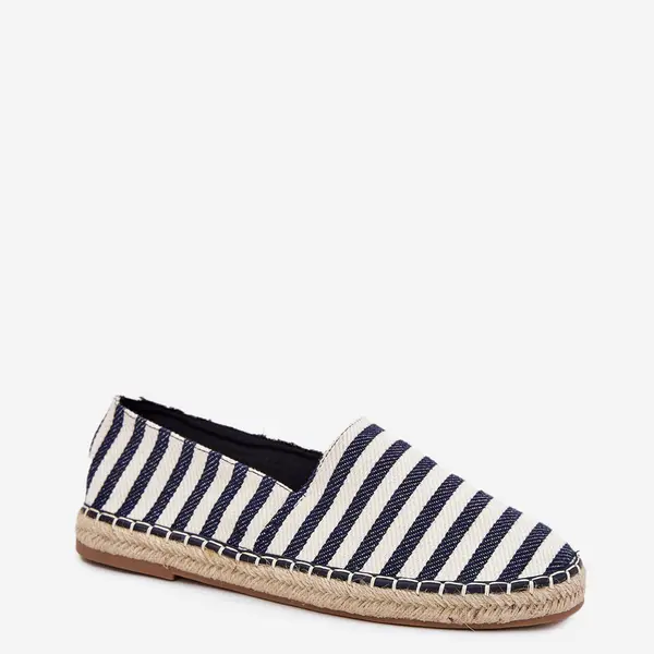 Boto Pánské Espadrilky Z Textilu S Pásky Tmavě Modré Kerenz