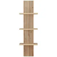 MID.YOU NÁSTĚNNÝ REGÁL, dub artisan, 38/120/22 cm