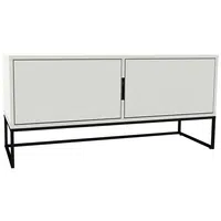 XXXL NÍZKÁ KOMODA, bílá, 118/57/43 cm