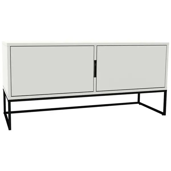 NÍZKÁ KOMODA, bílá, 118/57/43 cm