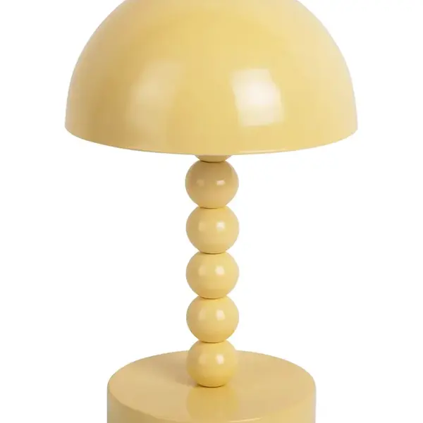 Bezdrátová stolní LED lampa Leitmotiv Bubbles žlutá barva