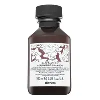 Davines Natural Tech Replumping Shampoo ochranný šampon pro suché a lámavé vlasy 100 ml