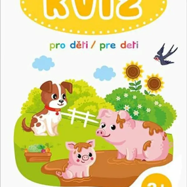 KVÍZ pro děti / pre deti - žlutý sešit  (CZ/SK vydání)