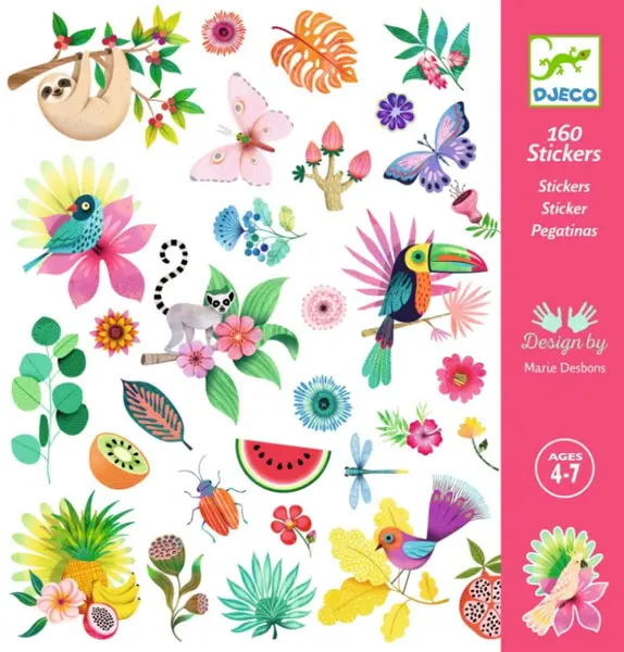 Samolepky Exotický ráj