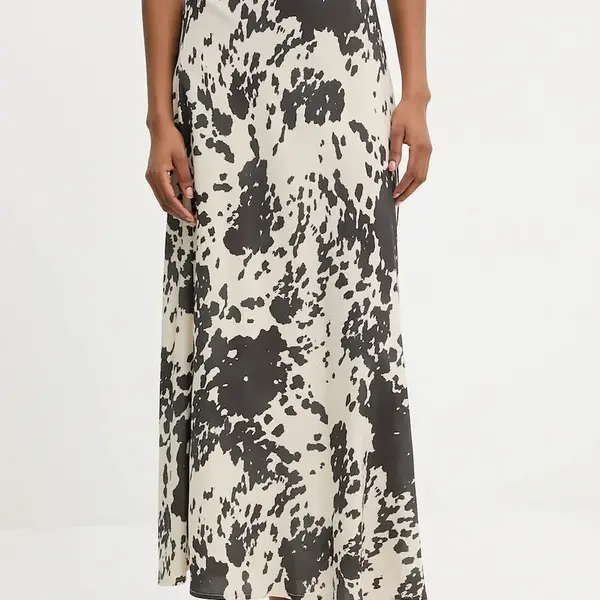 Sukně Answear.LAB černá barva, maxi